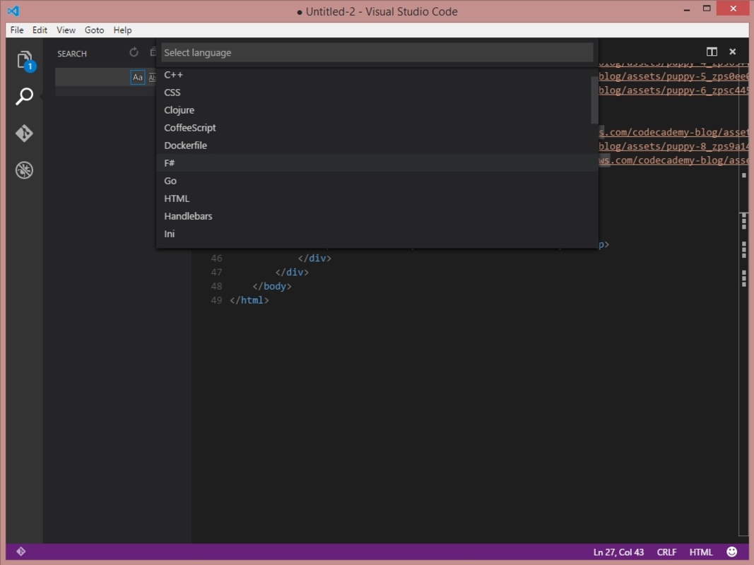 Visual Studio Code 1.87.2 for Windows Screenshot 2