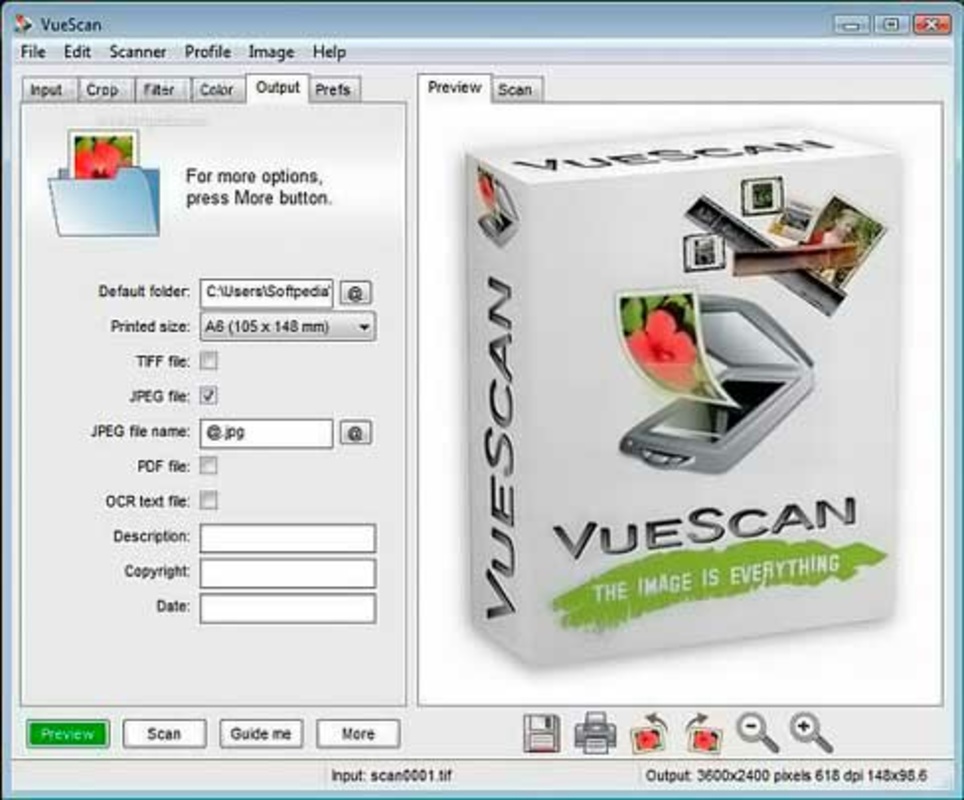 VueScan 9.8.30 for Windows Screenshot 2