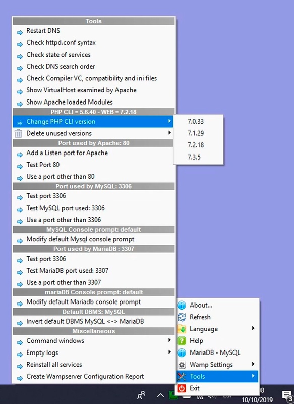 WampServer 3.3.2 for Windows Screenshot 5