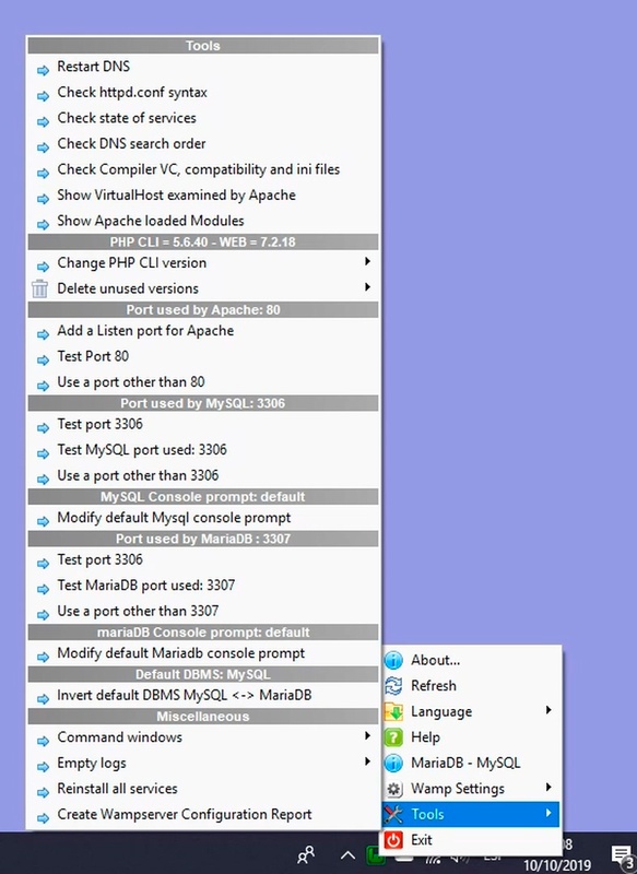 WampServer 3.3.2 for Windows Screenshot 7