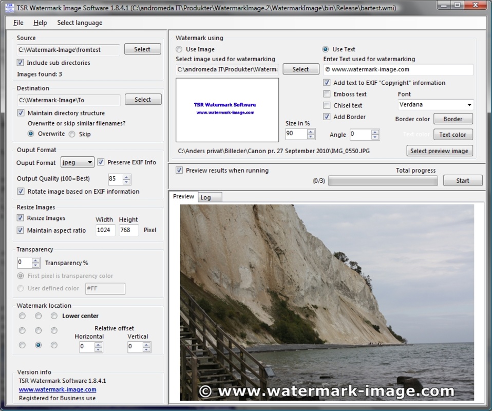 Watermark Image 3.7.2.2 for Windows Screenshot 1