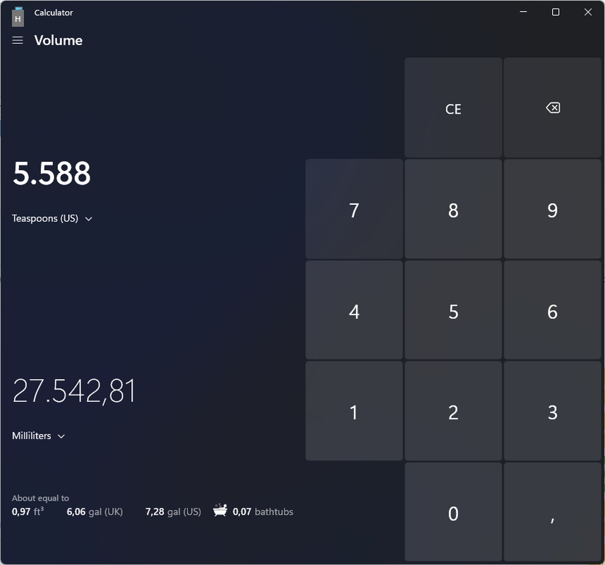 Windows Calculator 2021.2401.0.0 for Windows Screenshot 6