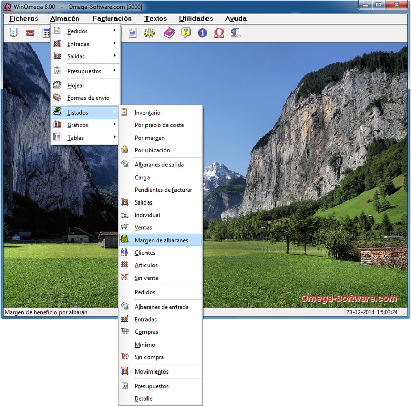 WinOmega 11.00.02 for Windows Screenshot 1
