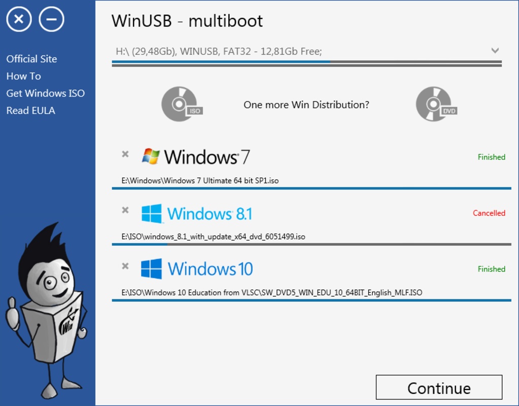 WinUSB 3.7.0.1 for Windows Screenshot 1