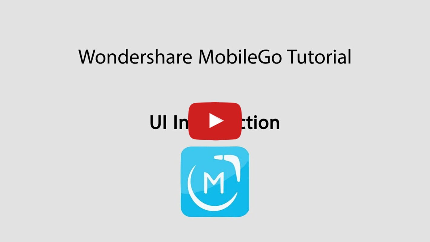 Wondershare MobileGo 8.5.0 for Windows Screenshot 1
