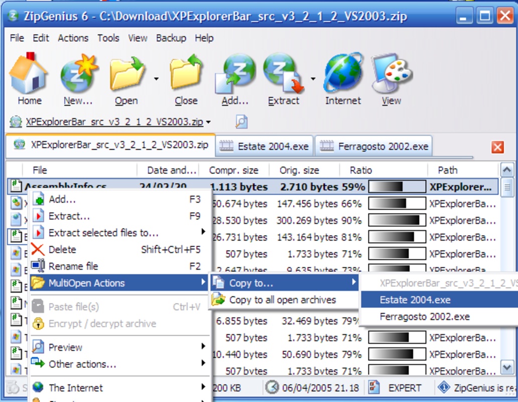 ZipGenius Suite 6.3.2.3112 for Windows Screenshot 1